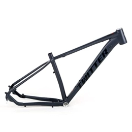 YOJOLO Mountain Bike Frames YOJOLO MTB Frame 27.5 / 29er Hardtail Mountain Bike Frame 15'' / 17'' / 19'' Aluminum Alloy Disc Brake Bicycle Frame Quick Release Axle 135mm BSA68 Routing Internal (Color : Gray, Size : 29x19'')