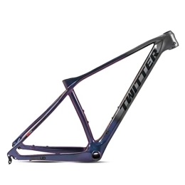 YOJOLO Mountain Bike Frames YOJOLO MTB Frame Carbon 27.5er / 29er Hardtail Mountain Bike Frame 15'' / 17'' / 19'' Disc Brake Discoloration Frame Ultralight Quick Release Axle 135mm，For 27.5 / 29 Inch Wheels