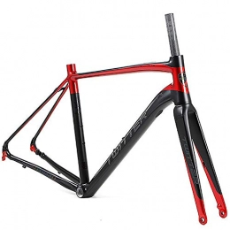 Zhengowen OS Mountain Bike Frames Zhengowen OS Mountain Bike Frame Carbon Fiber Soft Tail Mountain Frame Full Suspension Inside The Mountain Cross-country Bicycle Rack Frame Bike 27.5 Inch Carbon fiber frame (Color : Black, Size : S)