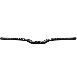 KANGXYSQ Mountain Bike Handlebar 31.8mm Carbon Fiber Mountain Bike Handlebars MTB Handllebar Riser Extra Long 580-760mm Fit For XC DH Bicycle Bars (Size : 580mm)