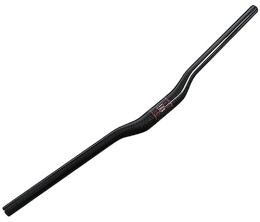 FukkeR Mountain Bike Handlebar 720 / 740 / 760 / 780 / 800 / 820 Extra Long Carbon Fiber MTB Riser Handlebar 31.8mm Lightweight Bicycle Bars 15mm rise Handlebars for BMX DH XC AM (Color : Black, Size : 720mm)