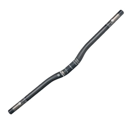 Generic Mountain Bike Handlebar Carbon Fiber Riser Handlebar, Ultralight Carbon Fiber Riser Handlebar Mountain Bike Road Bicycle Riser Bar Handlebar 25.4mm Clamp, Swallow handle, 520mm