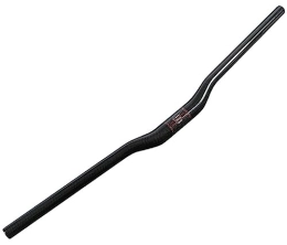 FukkeR Spares Carbon MTB Riser Handlebar 380 / 400 / 420 / 440 / 460 / 480 / 500 / 520 / 540 / 560 / 580 / 600 / 620 / 640 / 660 / 680 / 700mm 25.4mm Bicycle Bars 15mm Rise Handlebars for DH XC AM (Color : Black, Size : 700mm)