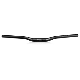 DFNBVDRR Mountain Bike Handlebar DFNBVDRR 31.8mm Mountain Bike Handlebar 20mm High Riser Handlebar 620mm Extra Long Handle Bar Aluminium Alloy MTB Handlebar