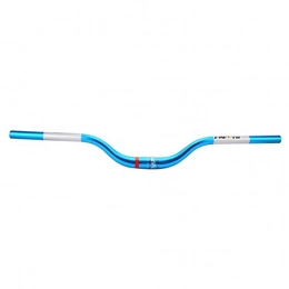 F Fityle Spares F Fityle Solid MTB Mountain Bicycle Extra Long Handlebar 31.8mm 720mm High Strength Lightweight Bike Riser Bar with Clear Precision Scale - Blue