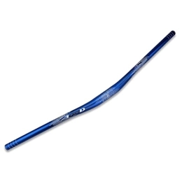 HIMALO Mountain Bike Handlebar HIMALO 31.8mm Mountain Bike Riser Handlebar XC AM DH Aluminium Alloy MTB Handlebar 780mm 800mm Extra Long Bars (Color : Blauw, Size : 780mm)