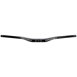 ICAN HB25 Carbon Flat Handlebar Low Riser Mountain Bicycle Handlebar - 35mm Clamp Diameter, 25mm Rise, 9 Degree Backsweep & 5 Degree Up Sweep - 35 x 25x 800mm