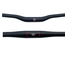 Kaimufei Mountain Bike Handlebar Kaimufei Bicycle Handlebars Carbon Handlebar Matte Full UD Carbon Fiber Mountain Bicycle Straight Flat / Bend Riser Handlebar Bike MTB Part 31.8 * 600-760 mm (Color : Plum)