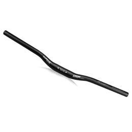 LUNJE Mountain Bike Handlebar LUNJE Mountain Bike Handlebar 31.8mm 620mm MTB Handlebar Aluminium Alloy Riser Bar Swallow-shape Bicycle Handlebars Black