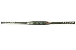 Massi Mountain Bike Handlebar Massi Handlebar Mhb-709 31.8 x 600 Carbon MTB Bike, Unisex Adult, Black, 31.8 x 600