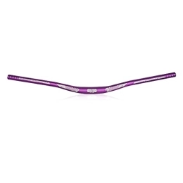 GRTE Mountain Bike Handlebar Mountain Bike Handlebars Lightweight Aluminium MTB Riser Bars 31.8×680 / 720 / 780Mm Extra Long Speed Grip Bicycle Handlebars, Purple, 31.8 * 780mm