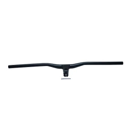 P2R (Cycle) Mountain Bike Handlebar Right Half Raised Aluminium Black L 78 cm with Integrated Stem Centre Distance L55 mm