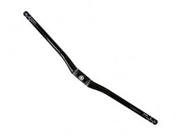 POP-Products Spares POP-Products Fahrrad UD Carbon Lenker Midrizer 740 mm / / 15 mm Rise (173 g), Variant:schwarz (Carbon)