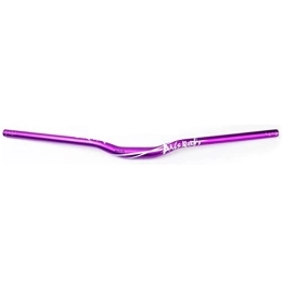 QFWRYBHD Mountain Bike Handlebar QFWRYBHD 31.8mm Handlebar 720 / 780mm Round Bar Top Style Handlebar Drop Bar Horns Belt Handlebar Mountain Bike Riser Handlebar Fit Gravel Riders (Color : Purple B, Size : 31.8 * 720mm)