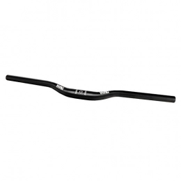 ONOGAL Mountain Bike Handlebar WAG Aluminium Handlebar Black for MTB Bike 620 mm 25.4 mm 10 Degree Curved 6290