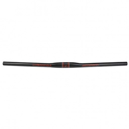 Weikeya Mountain Bike Handlebar Weikeya Handlebar, Carbon Fiber Handlebar Accessory High durability Exquisite Workmanship for School Sports(Straight red label 700 * 31.8mm)