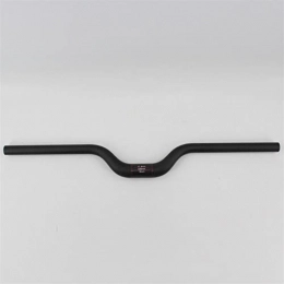 XINGYA Mountain Bike Handlebar XINGYA Bike matt full carbon fibre Big bend U Shape handlebar carbon bicycle handlebar 31.8 * 600-740mm (Color : 31.8x600mm)