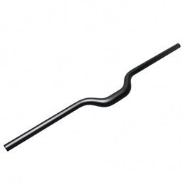 XINGYA Mountain Bike Handlebar XINGYA Mountain Folded bike matt full carbon fibre bicycle handlebars U shape 55mm, 25.4 / 31.8x420-740mm (Color : U shape 31.8x700mm)