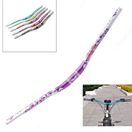 Yajun Mountain Bike Handlebar Yajun Mountain Bike Handlebars MTB Speed Down Off-road Extended Swallow-shaped 720MM / 780MM for Cycling Racing, Purple, 720mm