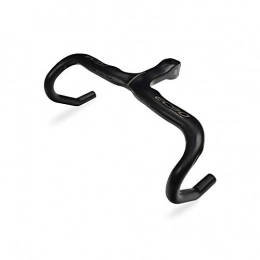 Ybqy Mountain Bike Handlebar Ybqy Mountain bike handlebar EC90 Carbon Handlebar Road Bicycle Handlebar Integrated Handlebar and Stem Black Ultralight Drop Bike Handlebar (Color : 400MM 90MM)