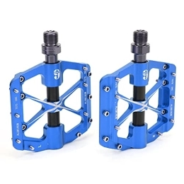 Alomejor Spares Alomejor Mountain Bike Pedals, Widen the Pedal Sealed Bearing Bicycle Pedal for Folding Bike(blue)