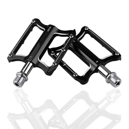 Samine Mountain Bike Pedal Aluminum Bike Pedals Mtb Non Slip Sealed Bearing Flat Platform Antiskid Repair Parts Accessory 1 Pair