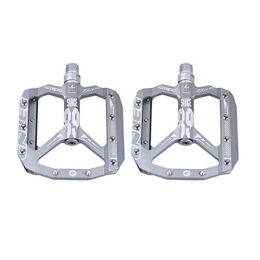 Amosfun Mountain Bike Pedal Amosfun 1 Pair of Universal Mountain Bike Pedal Pedal Non- Slip Platform Flat Pedal (Grey)