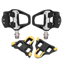 Aukson Spares Aukson SPD‑SL Road Bike Pedals, Aluminum Alloy Aluminum Alloy Bicycle Repair Replacement with Cleats