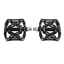 Autuncity Mountain Bike Pedal Autuncity Bicycle Pedals, Fluent Bearings Hollow Mountain Bike Pedals for 9 / 16inch Spindle