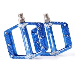 AZPINGPAN Spares AZPINGPAN Mountain Bike Pedals丨3peilin Sealed Non-slip 9 / 16" Lightweight Aluminum Alloy Chromium-molybdenum Steel Axle Pedals丨12 Stainless Steel Cleats Platform Pedal