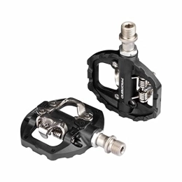 BAFAFA Spares BAFAFA Bicycle Road Bike, City Bike, Aluminum Alloy Durable Sealed Bearing Axle Bicycle for Universal Mountain Bike Road Bike Trekking Bike A Pair pedal (Color : Schwarz)