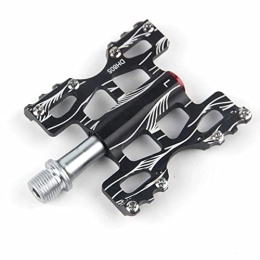 BAFAFA Mountain Bike Pedal BAFAFA Bike Bicycle Flat Pedal Aluminum Alloy with DU Sealed Bearing CNC Machined and Anti-Skid Pins for Road Mountain Bikes pedal