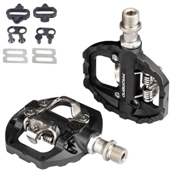 BaiHogi Spares BAIHOGI Promend Mountain Bike Pedals, DU + Black Nylon Bicycle Pedals Parts, MTB XC, SPD, Novelty (Color : F91)