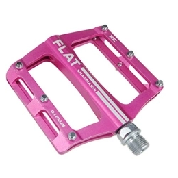 Baijiaye Mountain Bike Pedal Baijiaye Hiker Bike Pedals CNC Aluminum Mountain Bike Pedal for AM / FR / DH / DJ / BMX, 1 Pair 3#Pink One Size