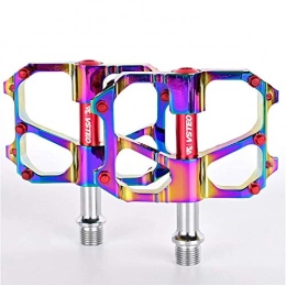 BAODI Spares BAODI Bicycle Pedals Mountain bike pedals electroplating color pedals road bike folding bike pedals accessories