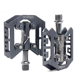 BEOOK Spares BEOOK Mountain Bike Pedals Aluminum Alloy Mountain Bike Pedals Bicycle Parts Grey