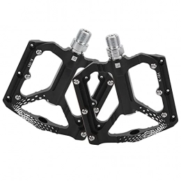 Gedourain Mountain Bike Pedal Bicycle Pedal, Good Bearing Performance Large Pedal Area Aluminum Alloy Aluminum Alloy Bicycle Pedal Wear‑resisting for Mountain Road Bike