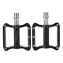 Jtoony Spares Bicycle Pedals 1 Pair Of Bike Pedals Anti-slip Mountain Road Bike Platform Aluminum Alloy Bicycle Flat Foot Platform Outdoor Cycling Bicycle Pedals Bike Pedals (Size:81.5*105 Mm; Color:Black)
