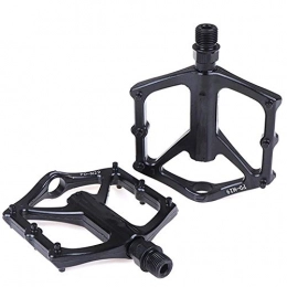 Donglinshangcheng Spares Bicycle pedals, mountain bike pedals Bicycle Pedals CNC Aluminum Body For MTB Road Cycling Bicycle Pedal 123 *100 *18mm Suitable for general mountain bikes, road bikes, c ( Color : Black )