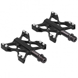 Shanrya Mountain Bike Pedal Bicycle Platform Flat Pedals, 1 Pair Bicycle Platform Mountain Bike Pedals for Road Bike for Outdoor