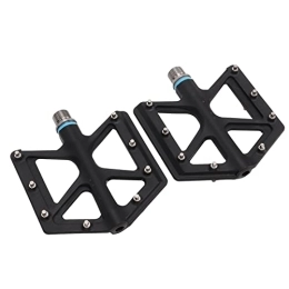 Okuyonic Spares Bike Pedal, Anti Slip Wearproof Folding Bicycle Footpeg 2pcs Durable Nylon for Mountain Bikes