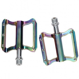 01 02 015 Spares Bike Pedals, Bicycle Pedal Set, Colorful Mountain Bike Pedals, for Cyclist Mountain Bike