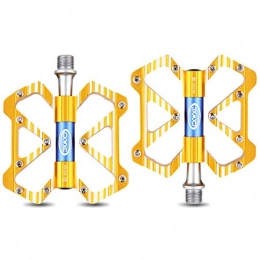 Cheaonglove Spares Bike Pedals Mountain Bike Pedals Road Bike Pedals Bicycle Accessories Mountain Bike Accessories Flat Pedals Bicycle Pedals Bike Accessories yellow, free size