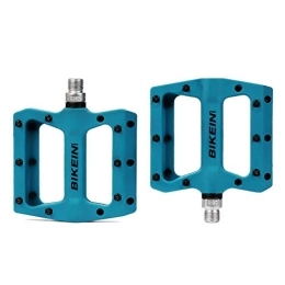 BIKEIN PRO Spares BIKEIN PRO MTB Bike Pedal Nylon Fiber Non-Slip 9 / 16 Inch Bicycle Platform Flat Pedals for Road Mountain BMX Bike Blue