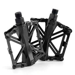 Bikepedals Road Bike Hybrid Pedals 9/16 Inch Aluminum/Nylon Antiskid Durable Mountain Bike Pedals for Universal BMX Mountain Bike Road Bike Trekking Bike