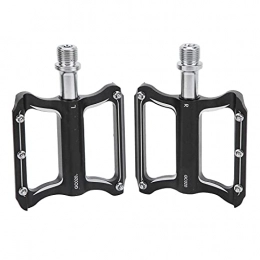 BOLORAMO Spares BOLORAMO Bike Flat Pedals, Aluminum WITH 10 Anti‑skid Nails NOn‑Slip Pedals Light in Weight Wear‑resistant DU Bearing Pedals for Mountain Bikes and Road Bikes.