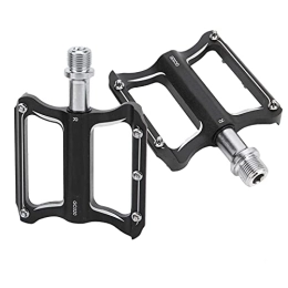 BOLORAMO Spares BOLORAMO Bike Flat Pedals, WITH 10 Anti‑skid Nails Wear‑resistant Mountain Bike Pedals for Mountain Bikes and Road Bikes.