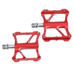 BOLORAMO Spares BOLORAMO GUB GC005 Bicycle Pedals, GUB GC005 Mountain Bike Pedals Lightweight and Better Performance Cycling More Grasp the Foot for MTB and Road Bike(red)