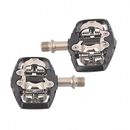 BUYYUB Clipless Pedals, Mountain Bike Auto Pedals, Chrome Molybdenum Steel Axle, Anti-slip Pegs, Aluminum Alloy Bike Parts