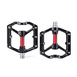 BUYYUB Mountain Bike Pedal BUYYUB Mountain Bike Pedals, Ultralight Bike Aluminum Pedals, Sealed Bearings, Flat Platform All-around Pedals, Super Strong 9 / 16" Spindle